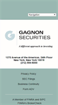 Mobile Screenshot of gagnonsec.com